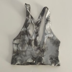 Free People Ribbed Vneck Bralette